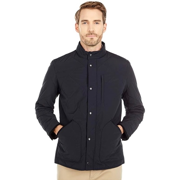 NWT J Crew Men's Sussex Quilted Jacket Coat Small - Main Image